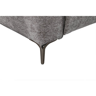 Tivoli 2 Seat Dual Electric Recliner with Electric Telescopic Headrests, Console, Wireless Charging & Speakers - Charcoal