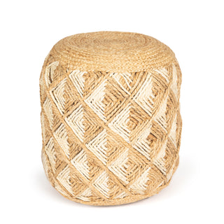 Roma Jute Pouf