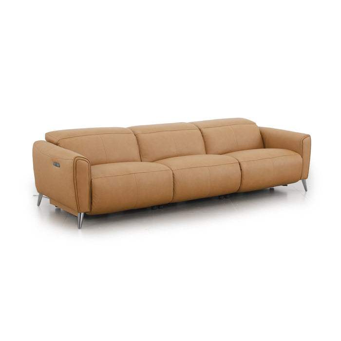 3 Seater Without Console configuration, shown in Oslo-Antelope (Tan)