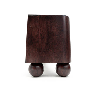 Atlas Chocolate Brown  Mango Wood TV unit  - 220CM