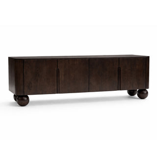 Atlas Mango Wood TV unit /Chocolate Brown - 180CM
