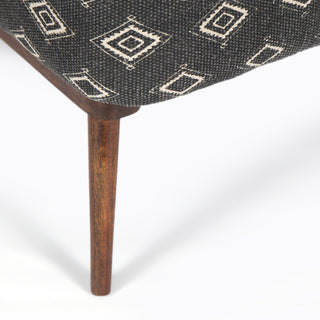 Chevron Pattern Fabric Chair