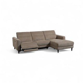 Camden Fabric Chaise Lounge with Electric Recliner