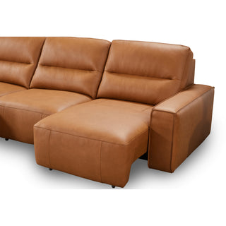 Darly 3 Seater Leather Electric Slide Out Sofa