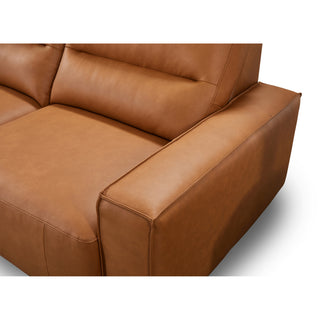 Darly 3 Seater Leather Electric Slide Out Sofa