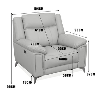 Velento armchair dimensions