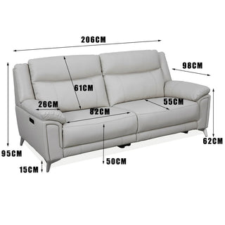 Velento 3 seater dimensions