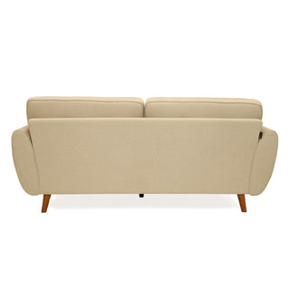Twinplush 3 Seater Fabric Sofa - Sand