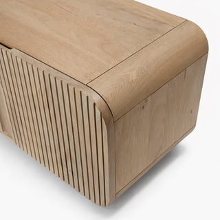 Archie Solid Wood TV unit - 220CM