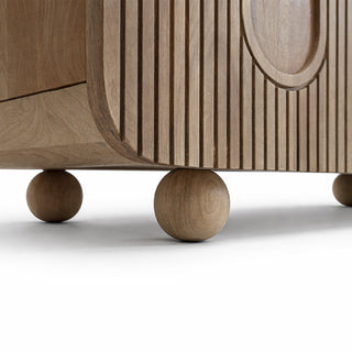 Archie Solid Wood TV unit - 220CM