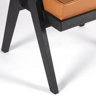 Nova Dining Chair- Brushed Black