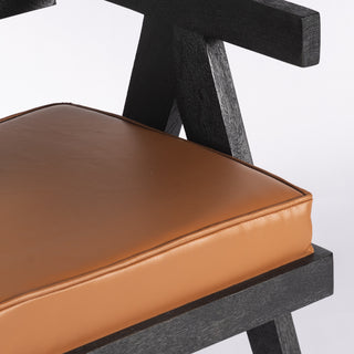 Nova Dining Chair- Brushed Black