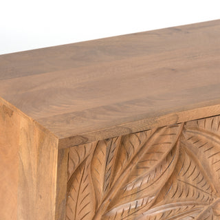 Canopy Hand-Carved Tv Unit