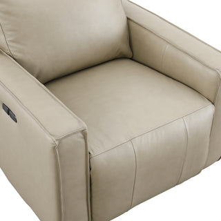 Darly Leather Arm Chair Power Recliner