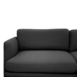 Nimbus 3 Seater Fabric Sofa - Charcoal