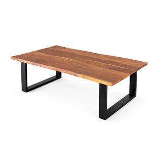 Savannah Live Edge Coffee Table - Acacia Wood