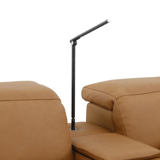 Bronte Modular Genuine Leather Sofa with Dual Electric Recliners, Electric Headrests, LED Light Console, Wireless Charging & Storage