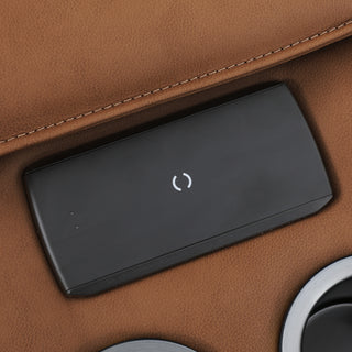 Bronte Standard corner configuration, shown in Oslo-Pecan leather - view 9