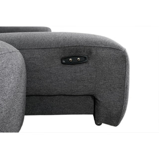 Brookfield Electric Slide Out Sofa, Left Hand Facing, Charcoal Grey - view 4
