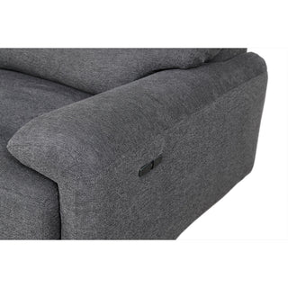 Brookfield Electric Slide Out Sofa, Left Hand Facing, Charcoal Grey - view 5