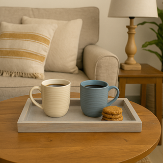 Toulin Rectangular Mango Wood Serving Platter