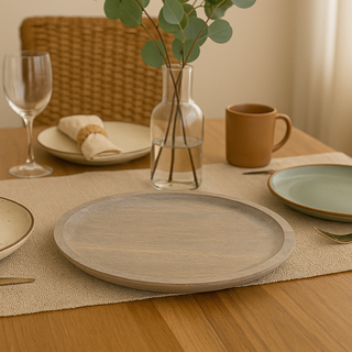 Toulin Round Platter 30CM - Mango Wood
