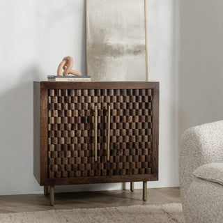 Marlowe Mango Wood 2-Door Buffet