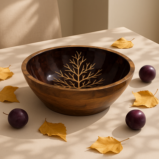 Glint Salad & Fruit Mango Wood Bowl