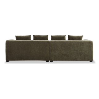 Jason 3.5 Seater Fabric Sofa - Green