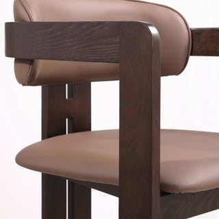 Brizo Dining Chair - Chocolate/Dark Bown