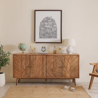 Canopy Hand Carved Buffet - Large