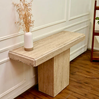 Sereno Natural Travertine Console
