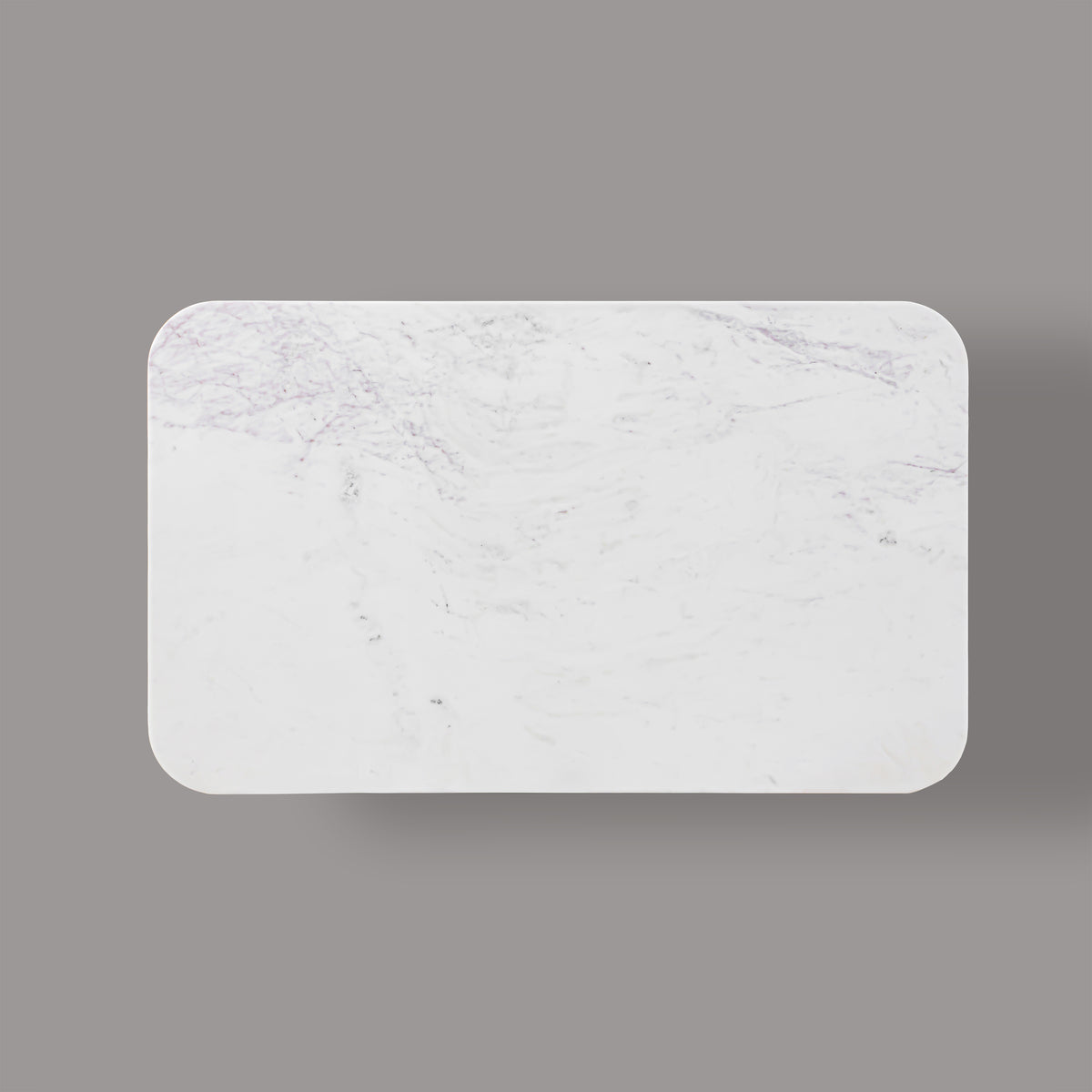 Kelby Blonde coffee table recessed plinth base