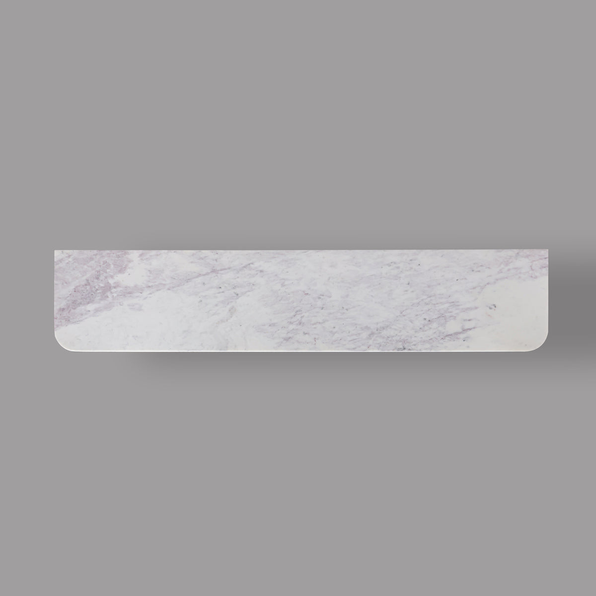 Kelby Blonde TV unit recessed plinth base