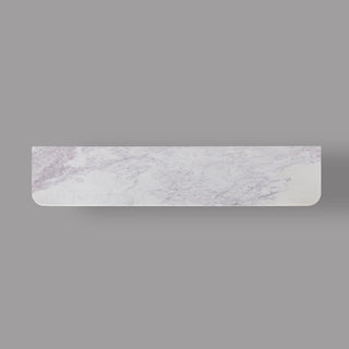 Kelby Blonde TV unit recessed plinth base