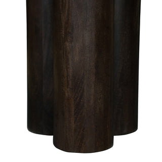 Serenity Natural Travertine and Mango Wood Dining Table