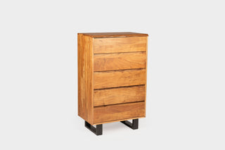 Savannah Live Edge Acacia Wood Tallboy