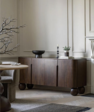 Atlas Mango Wood Buffet /Chocolate Brown - 220CM