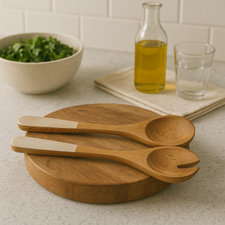 Terri Serving Spoon Set of 2 - Mango Wood