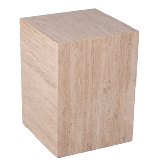 Sereno Travertine Side Table