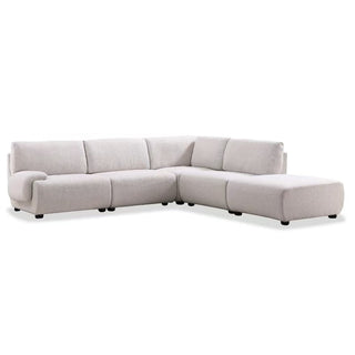 Denver Modular RHF Chaise Sofa - Oatmeal