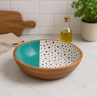 Zing Serving Mango Wood Bowl