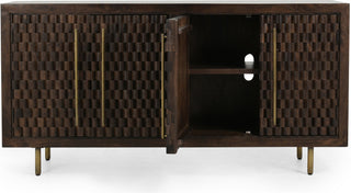 Marlowe Mango Wood Buffet 4 Door