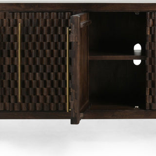 Marlowe Mango Wood Buffet 4 Door