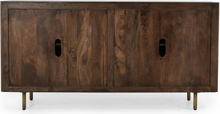 Marlowe Mango Wood Buffet 4 Door