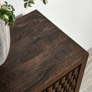 Marlowe Mango Wood Buffet 4 Door