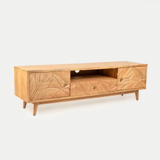 Canopy Hand-Carved Tv Unit