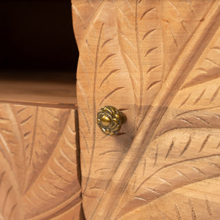 Canopy Hand-Carved Tv Unit