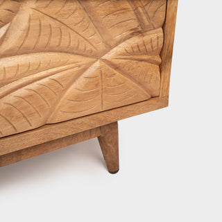 Canopy Hand-Carved Tv Unit