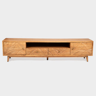 Canopy Hand-Carved Tv Unit